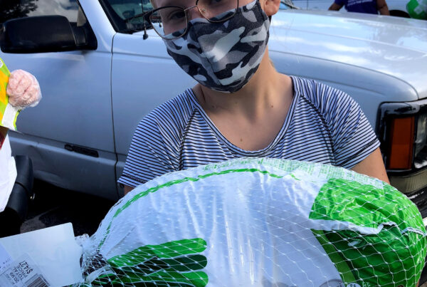 Love Serves Kid Serving Turkey the homeless projects second featured