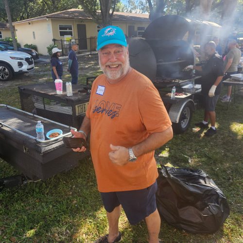 Duane Mellor HomesUnited Ministries and Coral Ridge outreach Feed the block