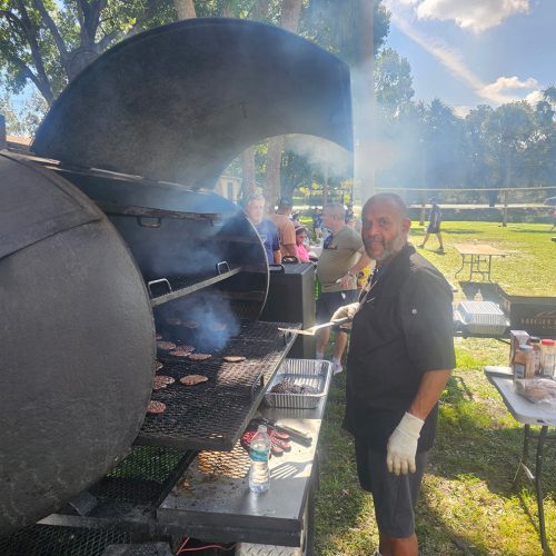 LoveServes Smoker grilling out HomesUnited