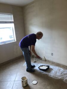 The homeless projects love serves painting