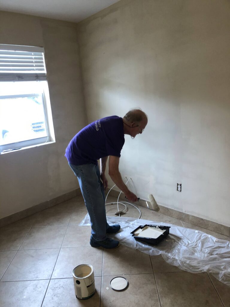 The homeless projects love serves painting