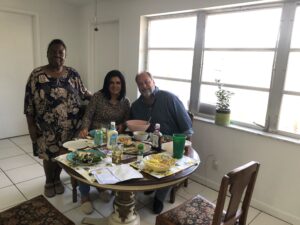 Pastor Duane helping the homeless