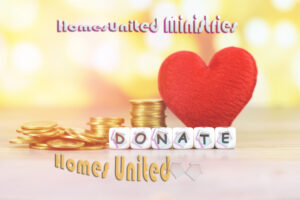 donate to HomesUnited today heart