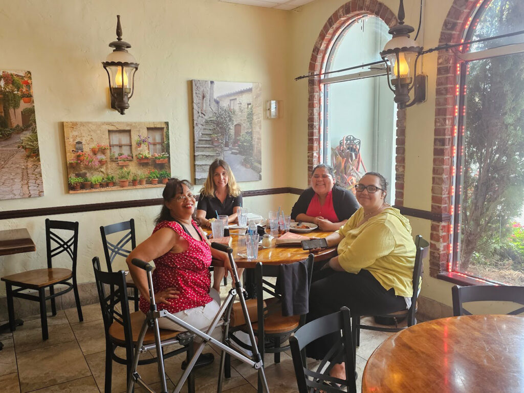 homesunited ministries after church lunch