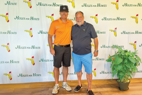 HomesUnited MInistries Duane Mellor and Trey Miller Holes for Homes Annual Classic