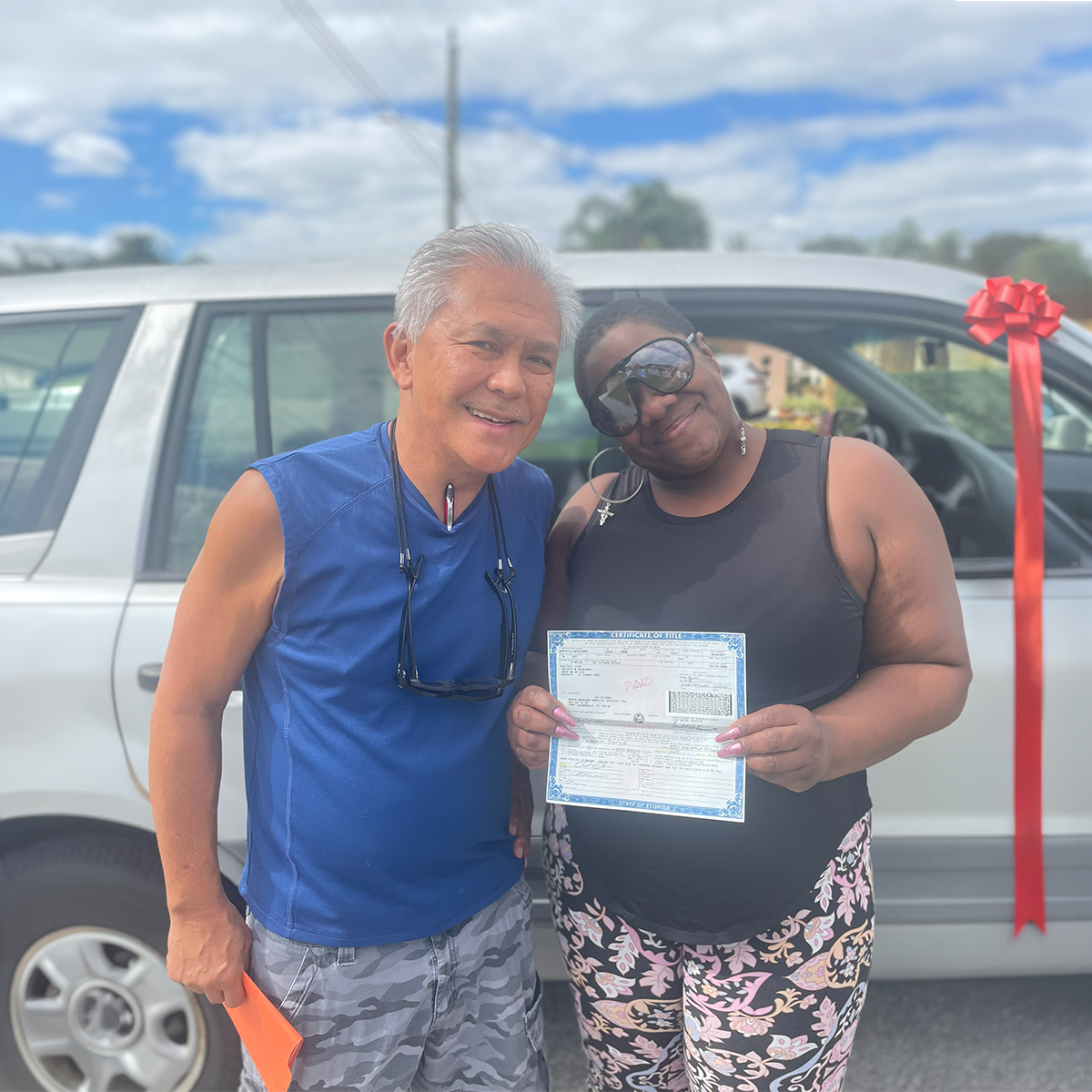 Gifted Car for Clarah